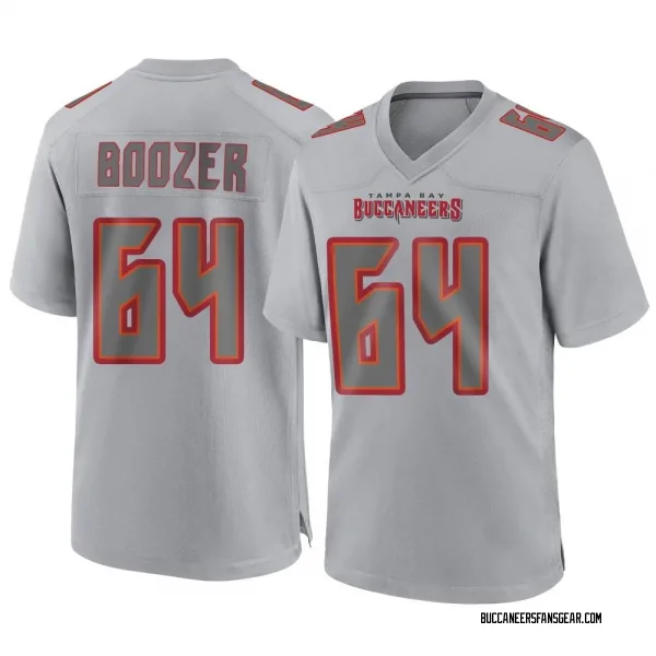 Calijah Kancey Men's Nike Pewter Tampa Bay Buccaneers Alternate Custom Game Jersey Size: Extra Large