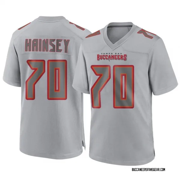 Youth Robert Hainsey Buccaneers Color Rush Game Red Jersey